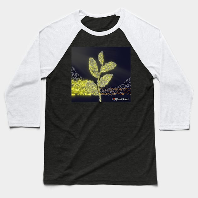 Energy Flows and Atoms Cycle Baseball T-Shirt by Smart Biology